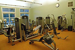 Fitness center at Hyatt Lost Pines Resort